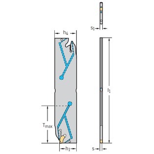 Lame g2042n-p avec arrosage walter